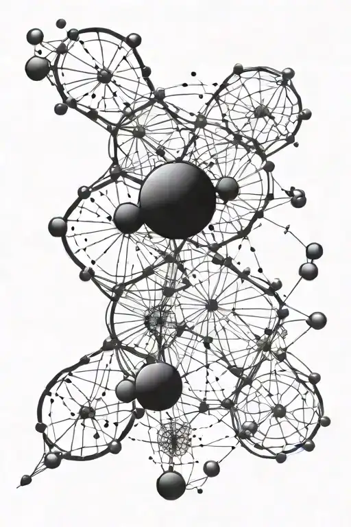 dna molecule structure nature space leo adrenalin tattoo design idea