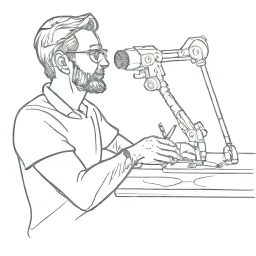 director recording tattoo design idea