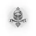 mom and dad memorial  tattoo design idea