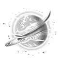 planets tattoo design idea