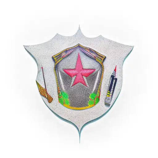 justice tattoo design idea