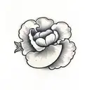 poppy memorial piece tattoo design idea