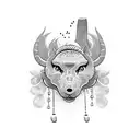 behind every cloud is a silver lining tattoo tattoo design idea