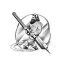 hammer and sickle tattoo design idea