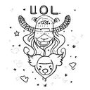 Taylor L.O.L ( lots of love) something involving both of us having our birthdays on the 6th of the month 3/6/43,&nbsp;&nbsp;11/6/0 tattoo design idea
