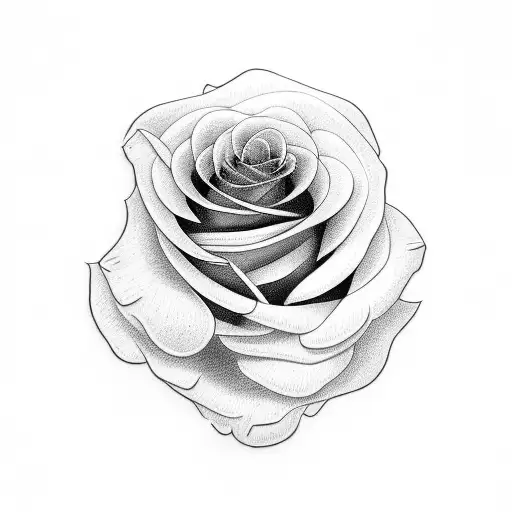 lady drama faces with roses tattoo design idea