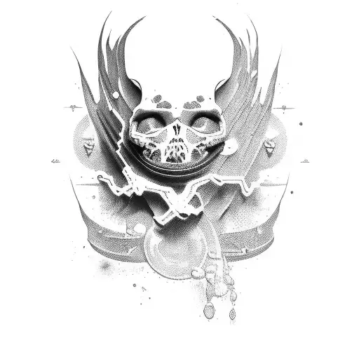 toxic girl  tattoo design idea