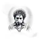bob dylan tattoo design idea