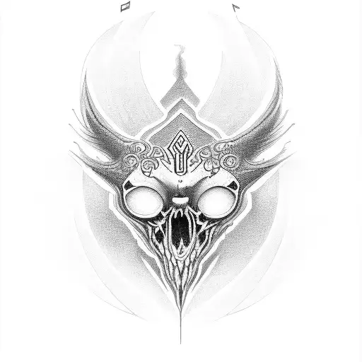 Chosen one with the O as a 1 tattoo design idea