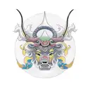 Taurus and the 1986 year  tattoo design idea