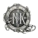 Roman Numeral Date on tricep tattoo design idea