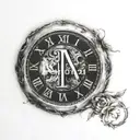 Roman Numeral Date on tricep tattoo design idea