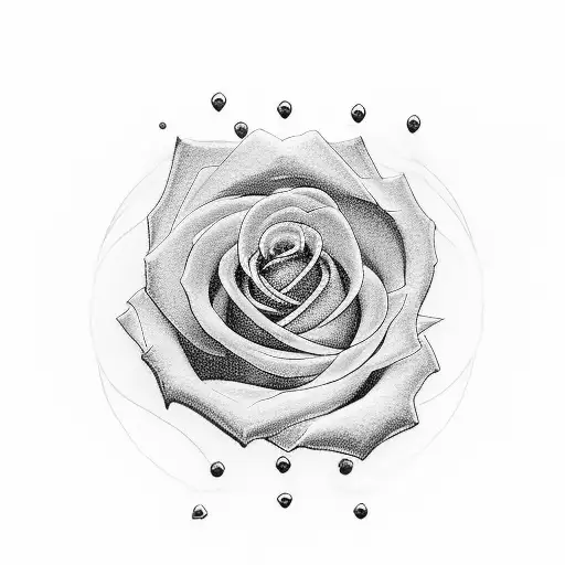 2003 on wrist Rose Breast cancer symbol with cross inside Red wording "FAITH" tattoo design idea