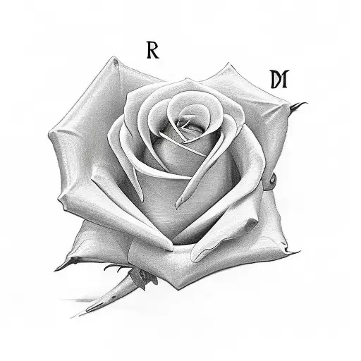 2003 on wrist Rose Breast cancer symbol with cross inside Red wording "FAITH" tattoo design idea