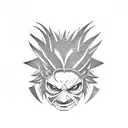 sasuke tattoo design idea