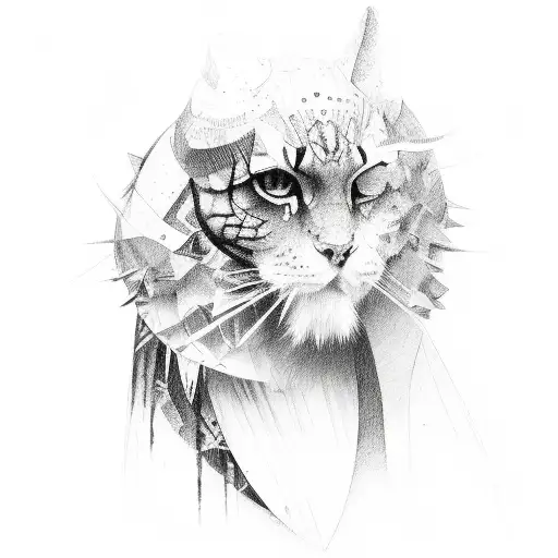 grunge tattoo design idea