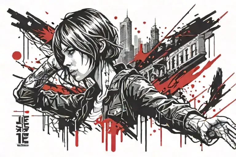 Kate Marsh from  Life is Strange tattoo design idea