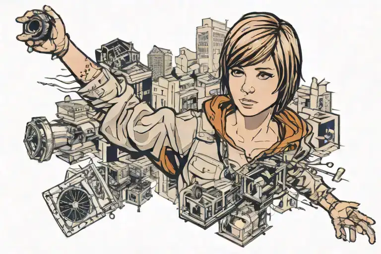 Kate Marsh from  Life is Strange tattoo design idea