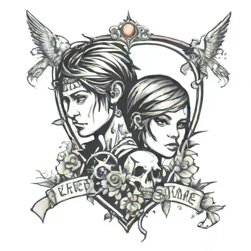One image does pay the tribute to first episode of the game Life is Strange. tattoo design idea
