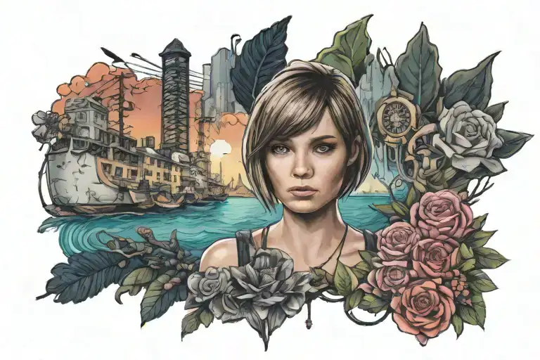 Kate Marsh from  Life is Strange tattoo design idea