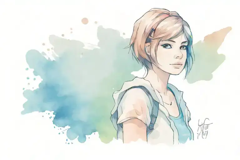 Kate Marsh from  Life is Strange tattoo design idea