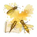 Open Journal with Sketches and Notes. Fireflies. School Keys. Night Sky. tattoo design idea