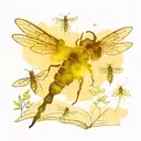 Open Journal with Sketches and Notes. Fireflies. School Keys. Night Sky. tattoo design idea