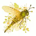 Open Journal with Sketches and Notes. Fireflies. School Keys. Night Sky. tattoo design idea