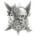 One image does pay the tribute to first episode of the game Life is Strange. tattoo design idea
