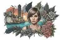 Kate Marsh from  Life is Strange tattoo design idea