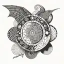 3 6 9 circles of hell  tattoo design idea