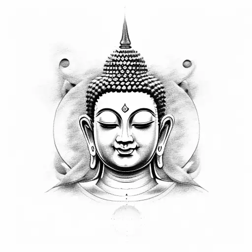 record of ragnarok buddha tattoo design idea