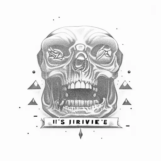 Words: I'm Jack's Smirking Revenge tattoo design idea