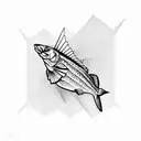snapper tattoo design idea