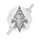 snapper tattoo design idea