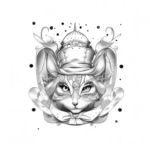 alice in wonderland  tattoo design idea