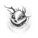 tim burton tattoo design idea