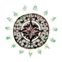 black clover anime tattoo design idea