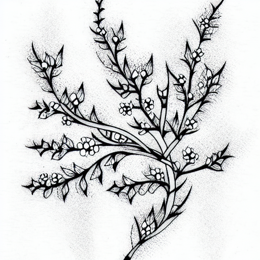 Cherry Blossom tattoo design idea