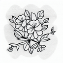 Cherry Blossom tattoo design idea