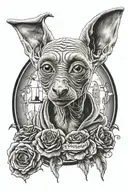 Dobby Harry Potter tattoo design idea