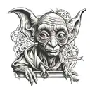 Dobby Harry Potter tattoo design idea