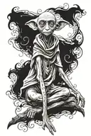 Dobby the free elf tattoo design idea