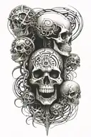 Family is everything tattoo design idea