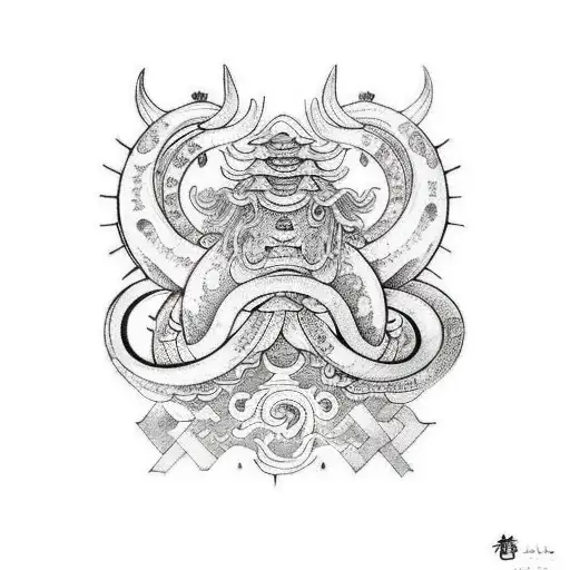 taurus libra and pisces tattoo design idea