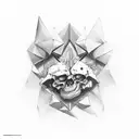 pain tattoo design idea