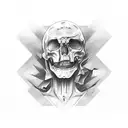 pain tattoo design idea