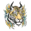 liger tattoo design idea
