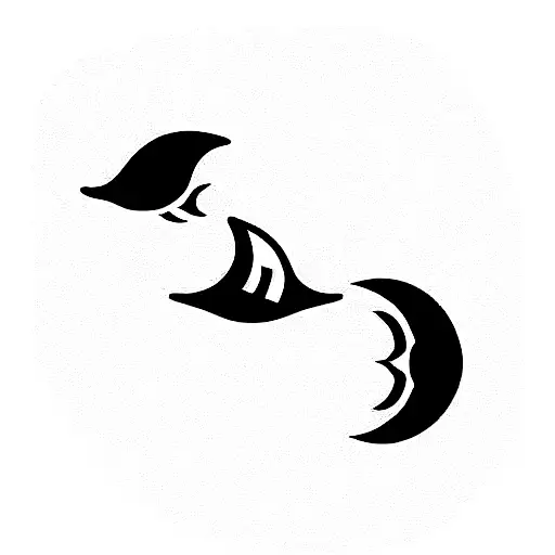 three stars turtle and wave tattoo design idea