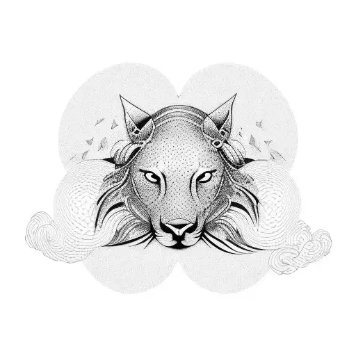 A series of animal silhouettes forming a circle, representing unity and a shared future tattoo design idea